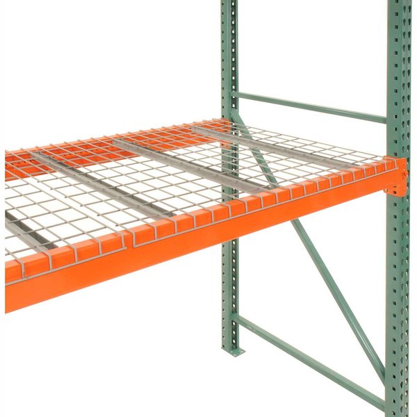 Global Industrial Pallet Rack Wire Decking, 52W x 42D 2700 lbs cap Gray 798655